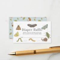 Kryp Insektra babyskor Diaper Raffle Biljett
