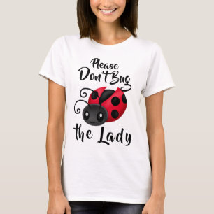 Kryp inte Dam Kawaii Ladybug Tröja