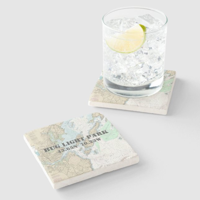 Kryp Light Park, autentiskt sjökort för fartyg Stenunderlägg (Sidan)