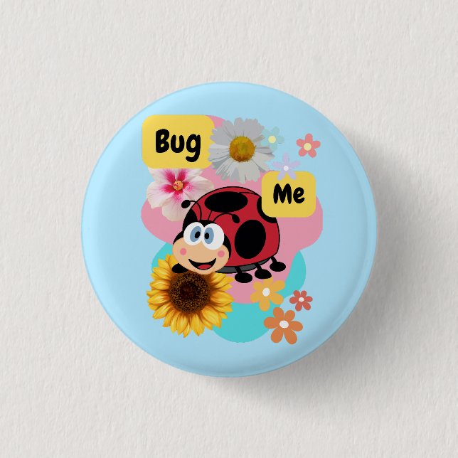 Kryp Me: Ladybug Knapp (Framsida)