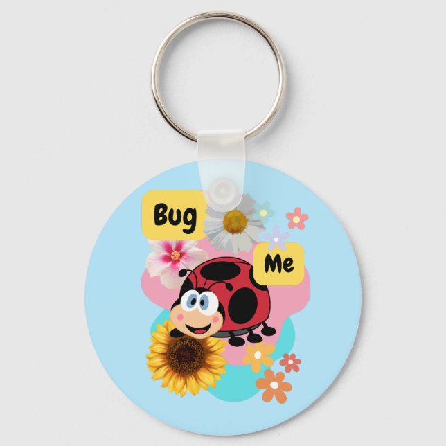 Kryp Me: Ladybug Nyckelring (Framsida)