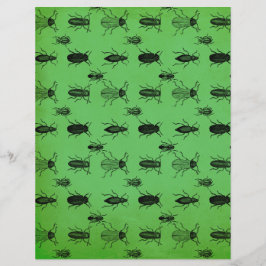 Kryp Mönster Halloween-klippbok Papper