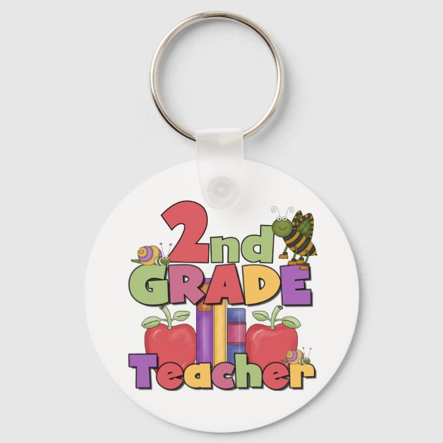 Kryp och äpplen 2:a Klass Nyckelring (Framsida)