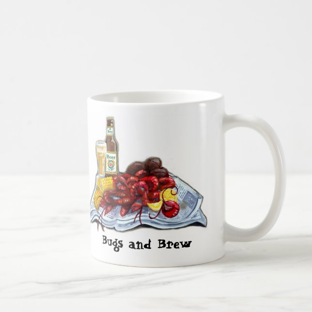 Kryp och brygdmugg kaffemugg (Höger)