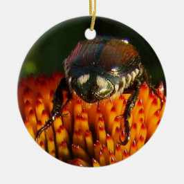 Kryp på Flower Julgransprydnad Keramik