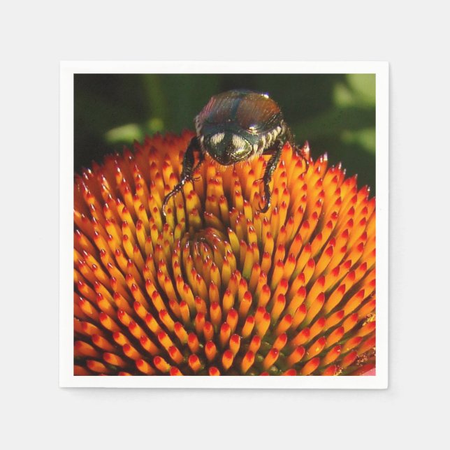 Kryp på Flower Pappersservett (Framsidan)