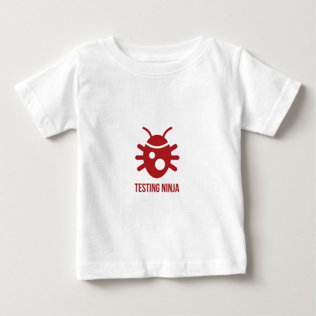 Kryp som testar Ninja Tee (Framsida)