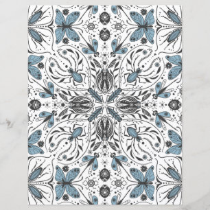 Kryp, svart och blå