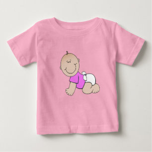 Krypa flickababyutslagsplats tee