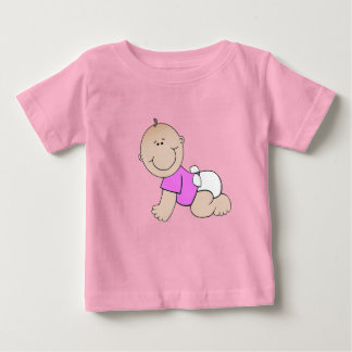 Krypa flickababyutslagsplats tee