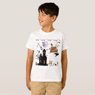 Krypande andar av oktober vitt t shirt