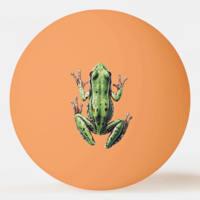 Krypande groda pingisboll (Framsidan)