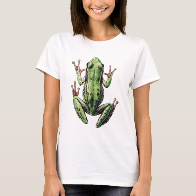 Krypande groda t shirt (Framsida)