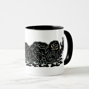 Krypande Slimerodnad Konstig Skräckkonst Mugg