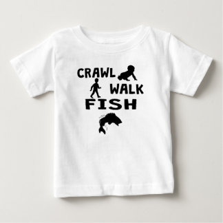 Krypandet går fisken t-shirt