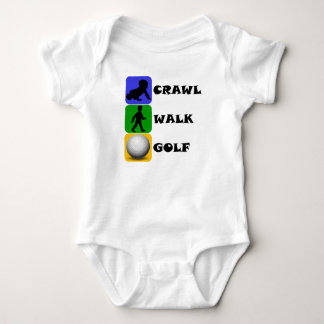 Krypandet går Golf Tee Shirt