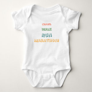 Krypandet går, kör, maratonen! t-shirt