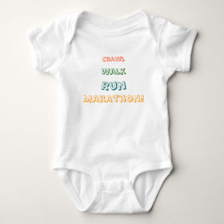 Krypandet går, kör, maratonen! t-shirt