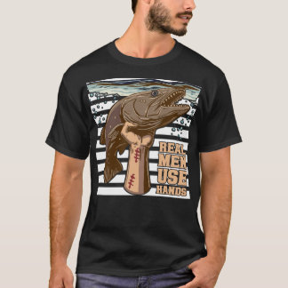 Krypdykning Efter Mal Fula Fiskar Riktiga Män Anvä T Shirt