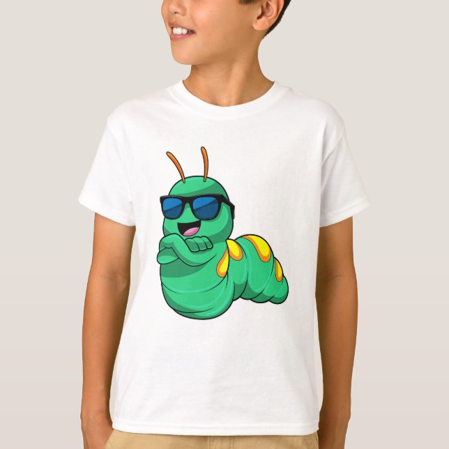 Krypdyr med solglasögon t shirt (Framsida)
