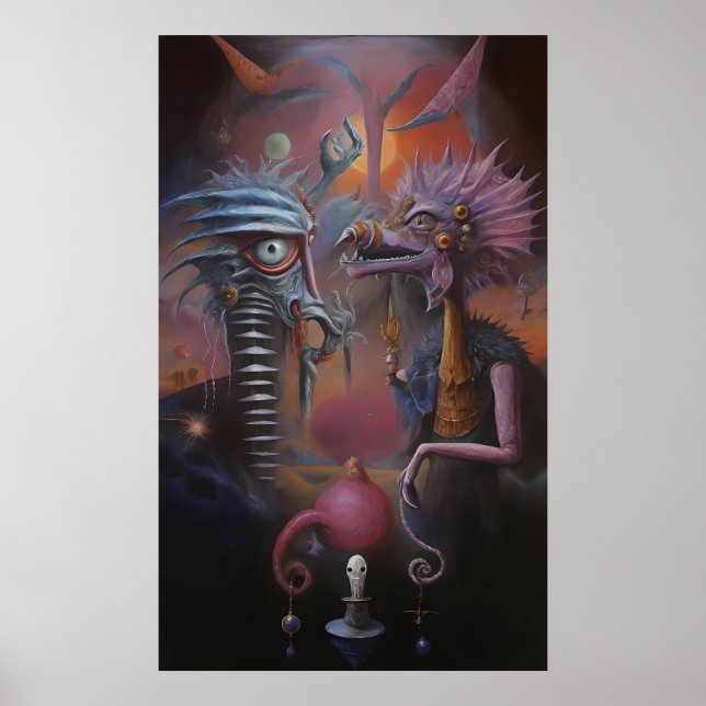 Krypning genom Pat Hartmans sovrumsfönster Poster (Framsidan)