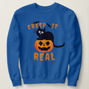 Kryptera den riktiga Halloween-svarta mattskjortan T Shirt