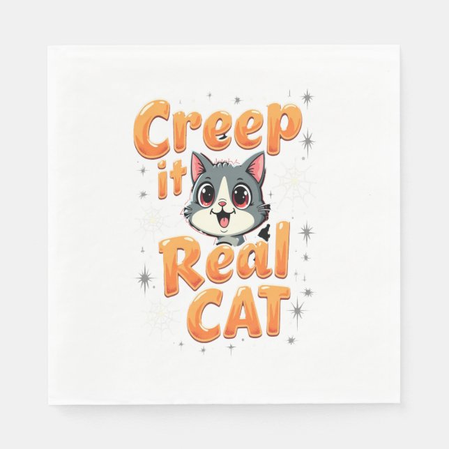 Kryptera den riktiga katt 2 pappersservett (Framsidan)