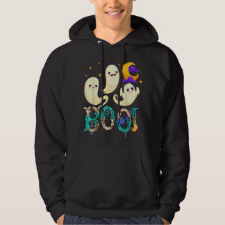 Kryptera den riktiga skateboarding Ghost Retro Hal Hoodie