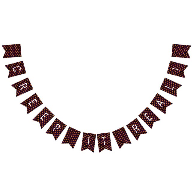 Kryptera det på riktigt! Halloween Bunting Flagga  (Alla)