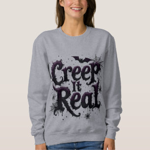 Kryptera det reellt - Edgy Halloween Vibes T Shirt