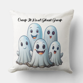 Kryptera det reellt: Ghost Group Dekorativ kudde