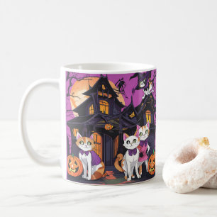 Krypterar det riktigt Halloween Kaffemugg
