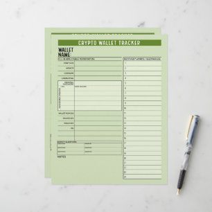 Kryptering av plånbokslösenord Innehavare av sta Brevhuvud