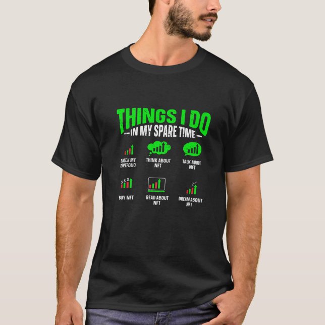 Kryptering för blockkedja till icke-fungibel token t shirt (Framsida)
