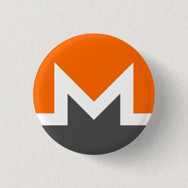 Krypteringsknapp för monero (XMR) Knapp (Framsida)