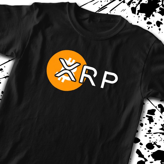 Krypteringsnota XRP över bitmynts kryptovalutaswap T Shirt (Skapare uppladdad)