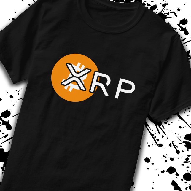 Krypteringsnota XRP över bitmynts kryptovalutaswap T Shirt (Skapare uppladdad)