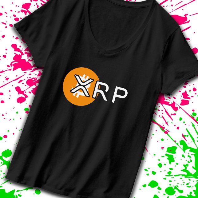 Krypteringsnota XRP över bitmynts kryptovalutaswap T Shirt (Skapare uppladdad)