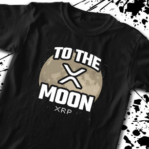 Krypteringsnota - XRP till kryptovaluta för Måne - T Shirt