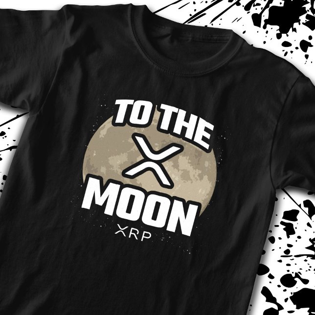 Krypteringsnota - XRP till kryptovaluta för Måne - T Shirt (Skapare uppladdad)