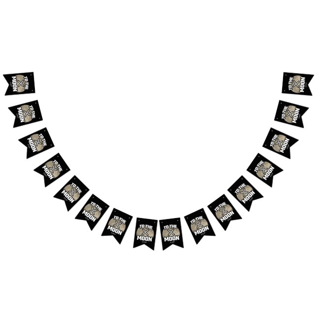 Krypteringsnota - XRP till kryptovaluta för Måne - Vimplar (Alla)