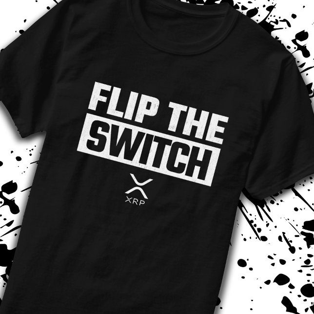 Krypteringsvaluta XRP kryptovaluta Vänd växeln T Shirt (Skapare uppladdad)