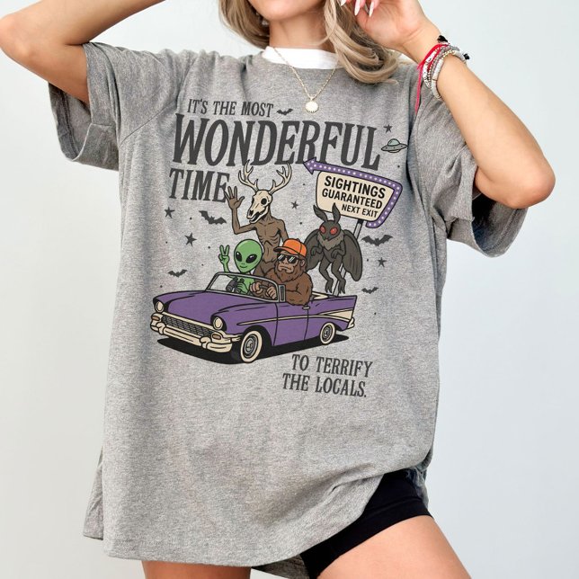Kryptid Bigfoot Mothman Wendigo Utomjording Parano T Shirt (Skapare uppladdad)