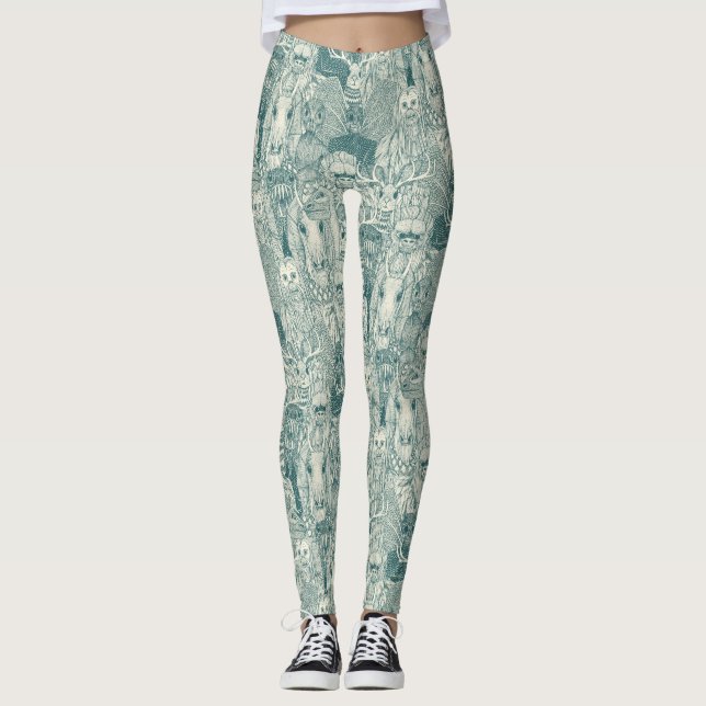 kryptid publik pin pärl leggings (Framsida)