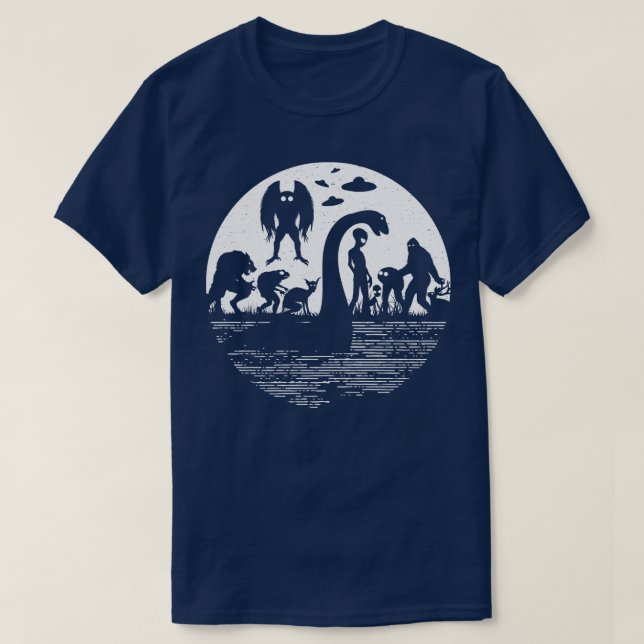 Kryptider 2 t shirt (Design framsida)