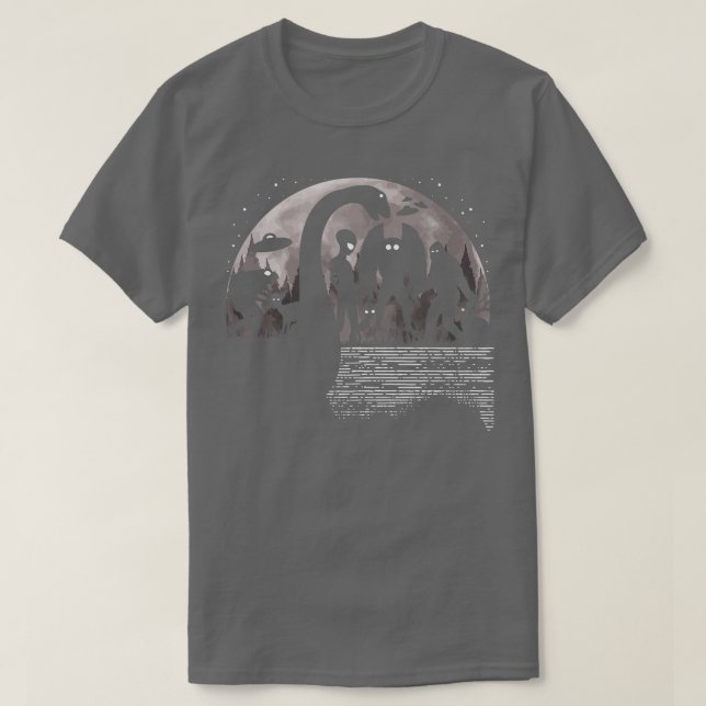 Kryptider 4 t shirt (Design framsida)