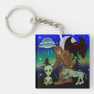Kryptider, Bigfoot, Sasquatch, Mothman, Alien, UFO