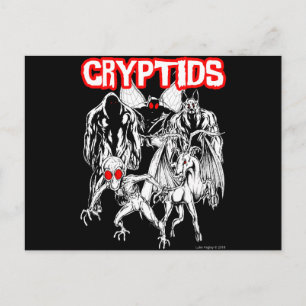 Kryptider Vykort