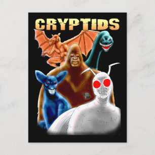 Kryptider Vykort