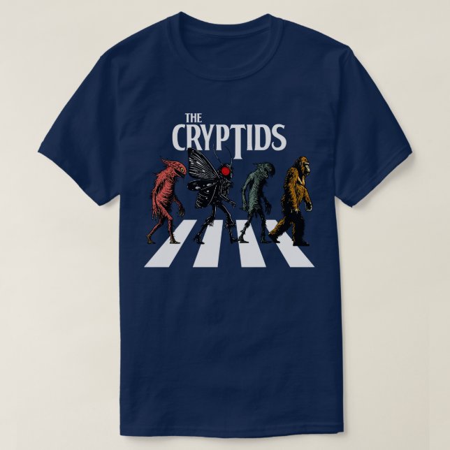 Kryptiderna T Shirt (Design framsida)